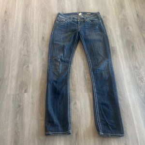 Silver Jeans Berkley straight leg jeans size 29 TALL